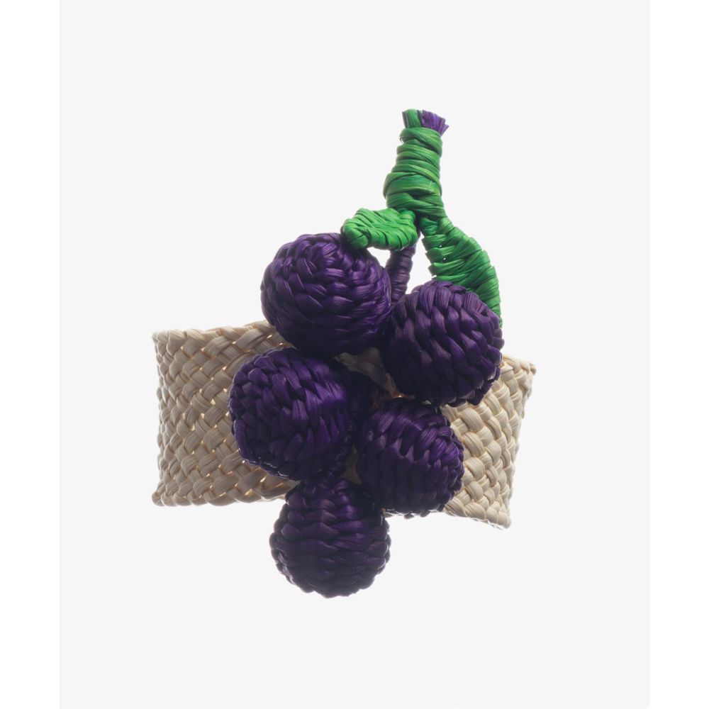 Servilletero - UVAS - MORADO & VERDE