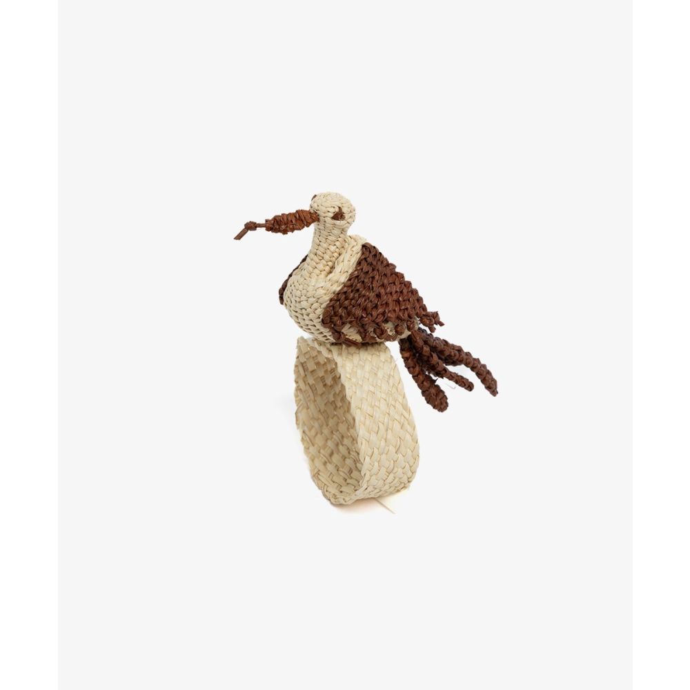 Servilletero - PAVO - BEIGE & MARRÓN
