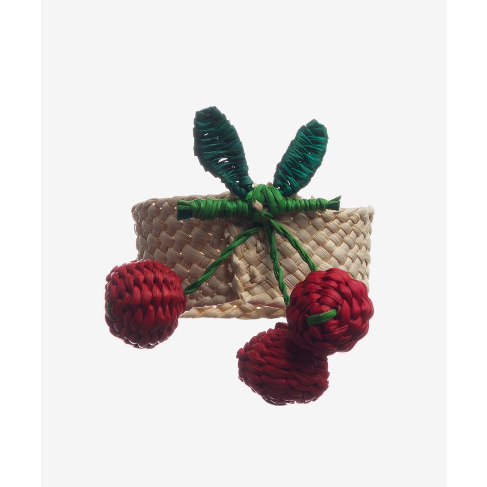 Napkin ring - CHERRY - RED & GREEN