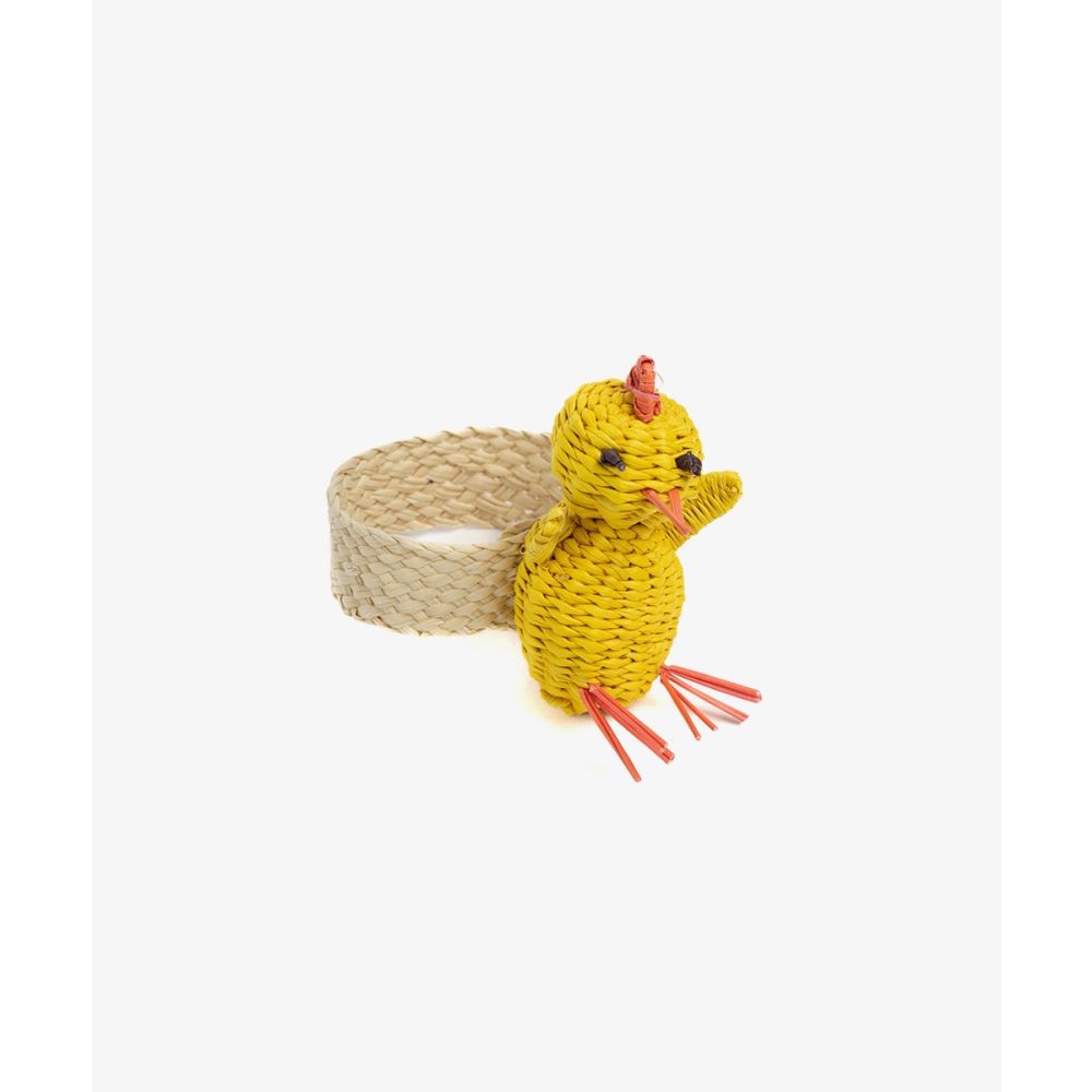 Napkin ring - Little chick - Yellow & Orange