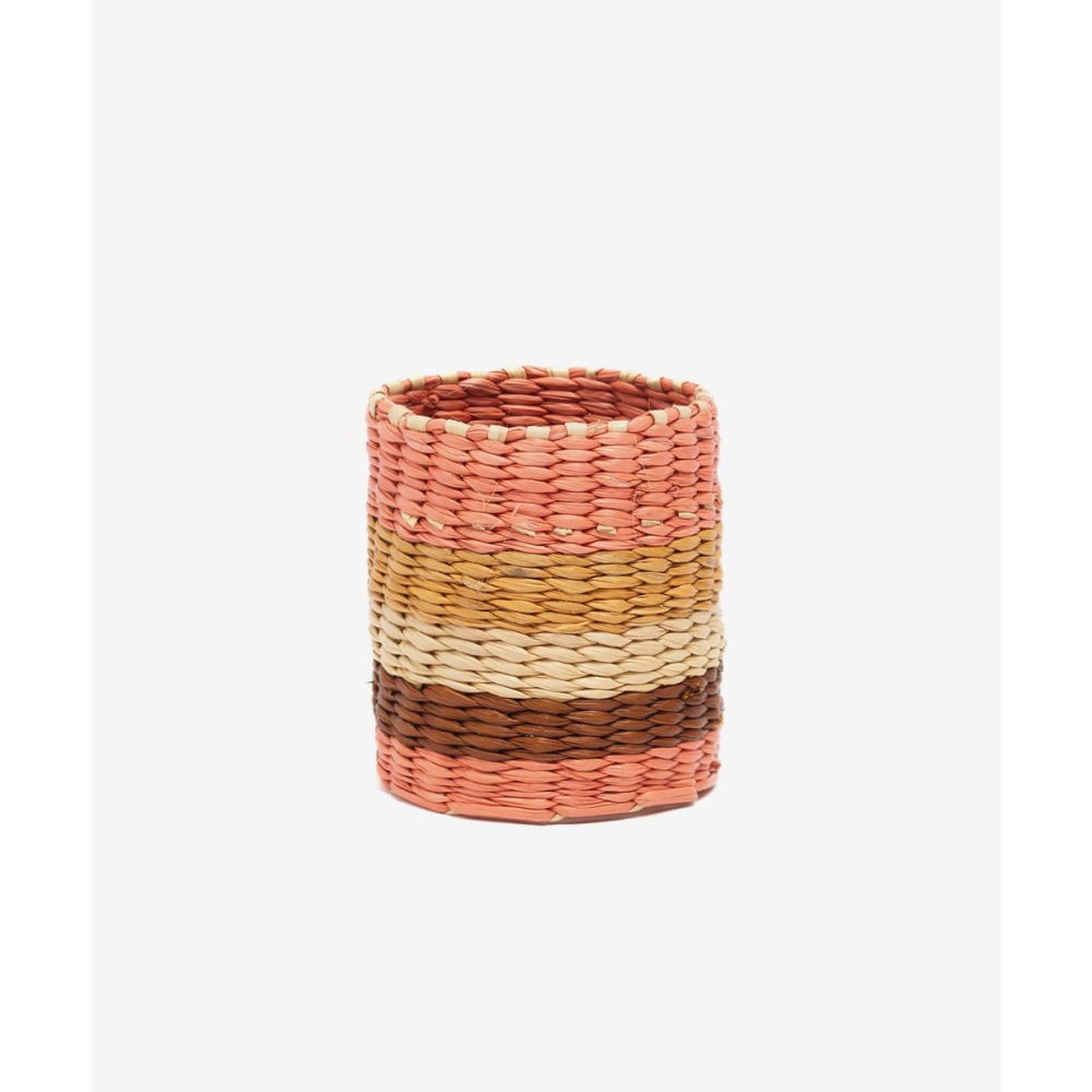 NAPKIN RING DARK GREEN & TOAST