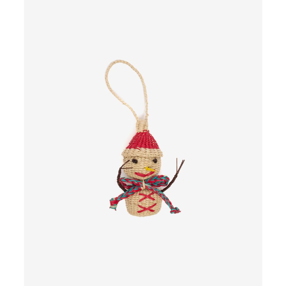 ADORNO PARA COLGAR EN IRACA - MUÑECO DE NIEVE