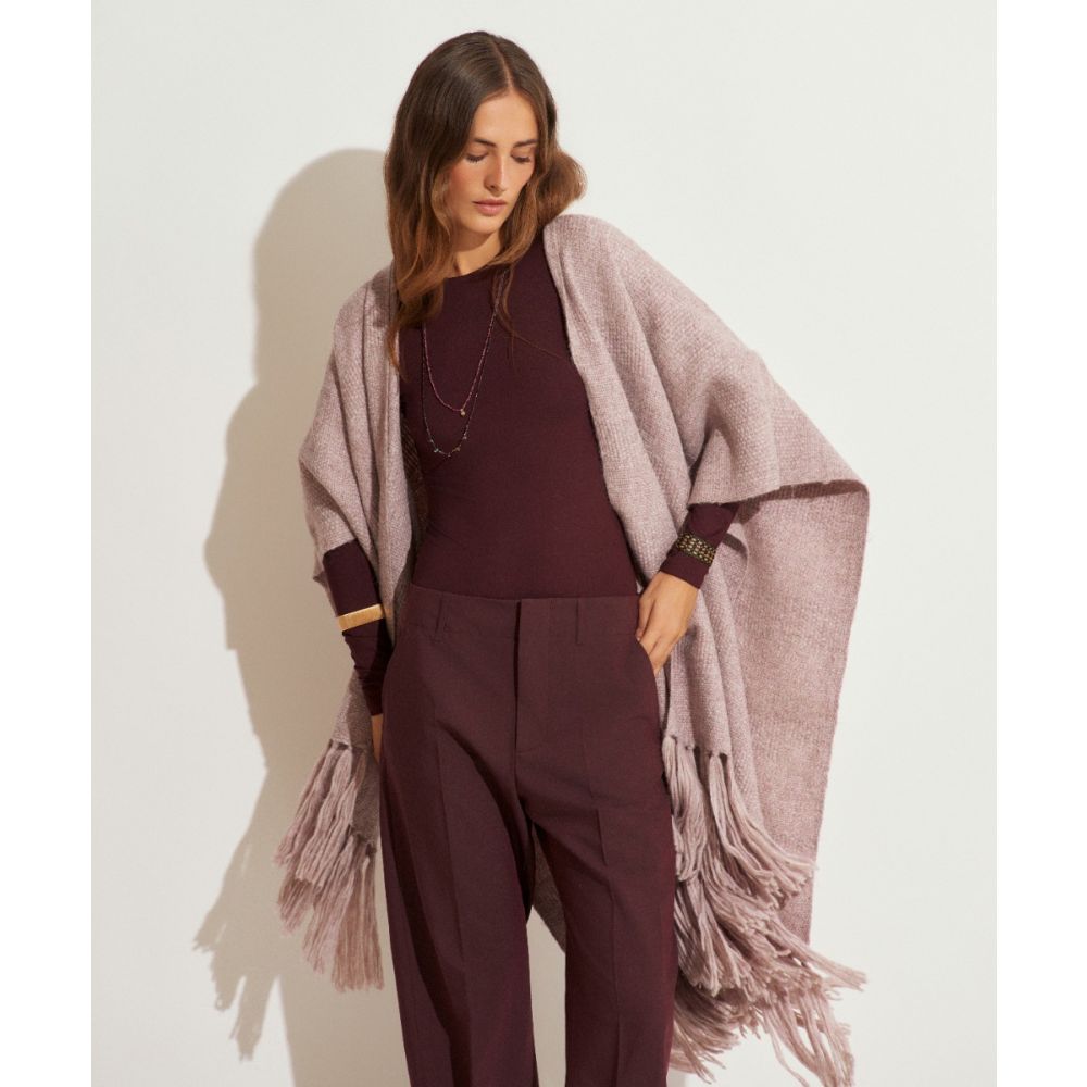 PONCHO JOSEPHINE - ROSA CLARO