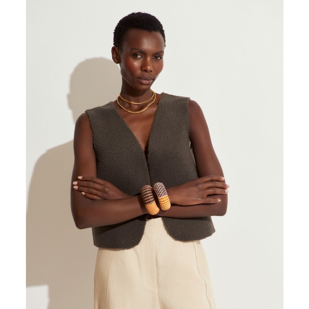 CHALECO HAYES - RIZO GRIS