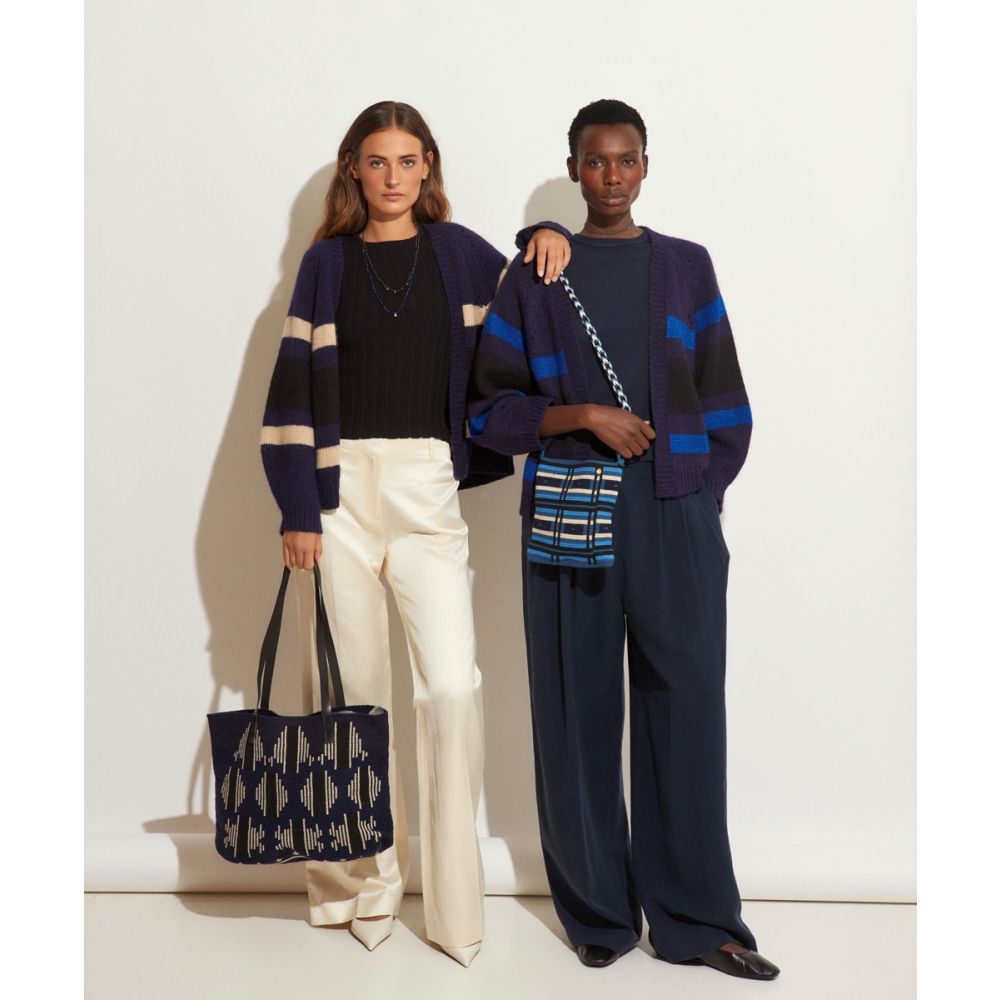 Bolso Shopping L con Asa de cuero - MARINO & TOSTADO