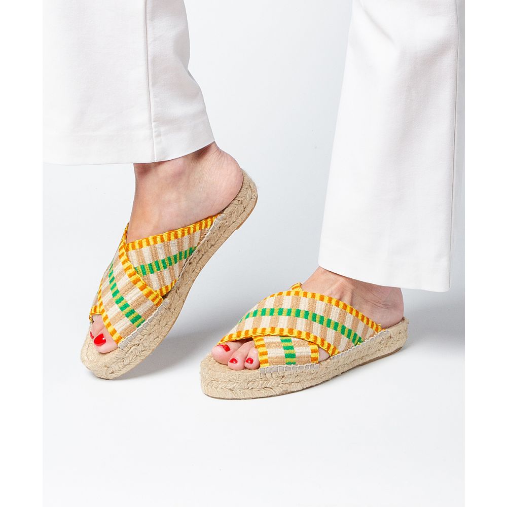 ESPADRILLE - AMARILLO & VERDE