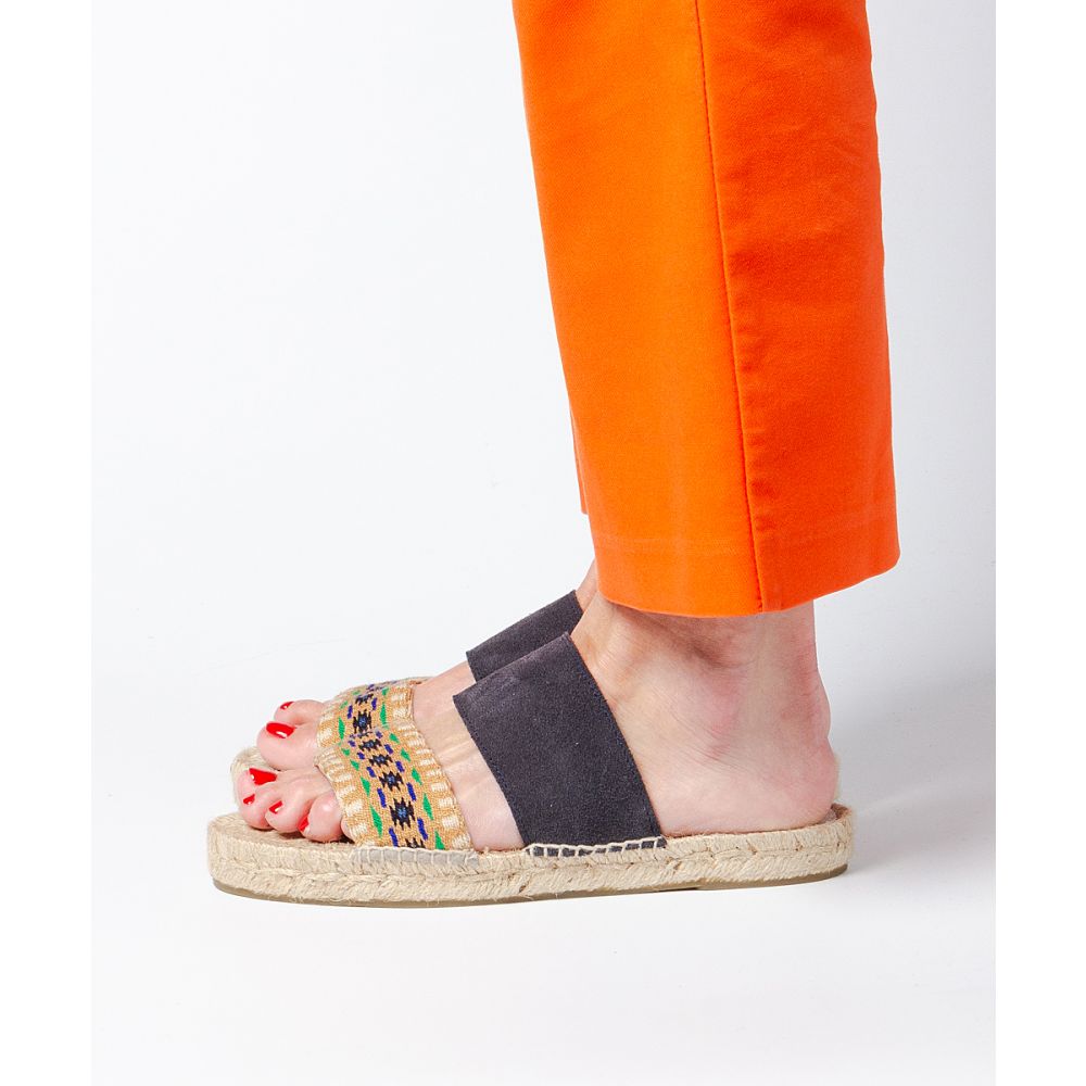 Espadrille con 2 cintas
