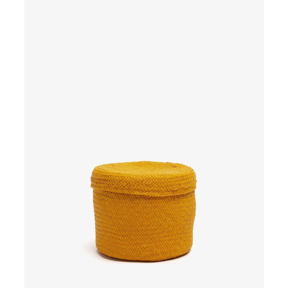 Contenedor Iraca S -12 x 8 cm H. NARANJA