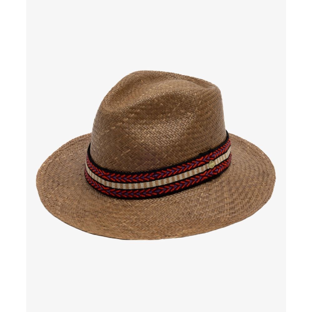 SOMBRERO PANAMA CON CINTA - CAMEL