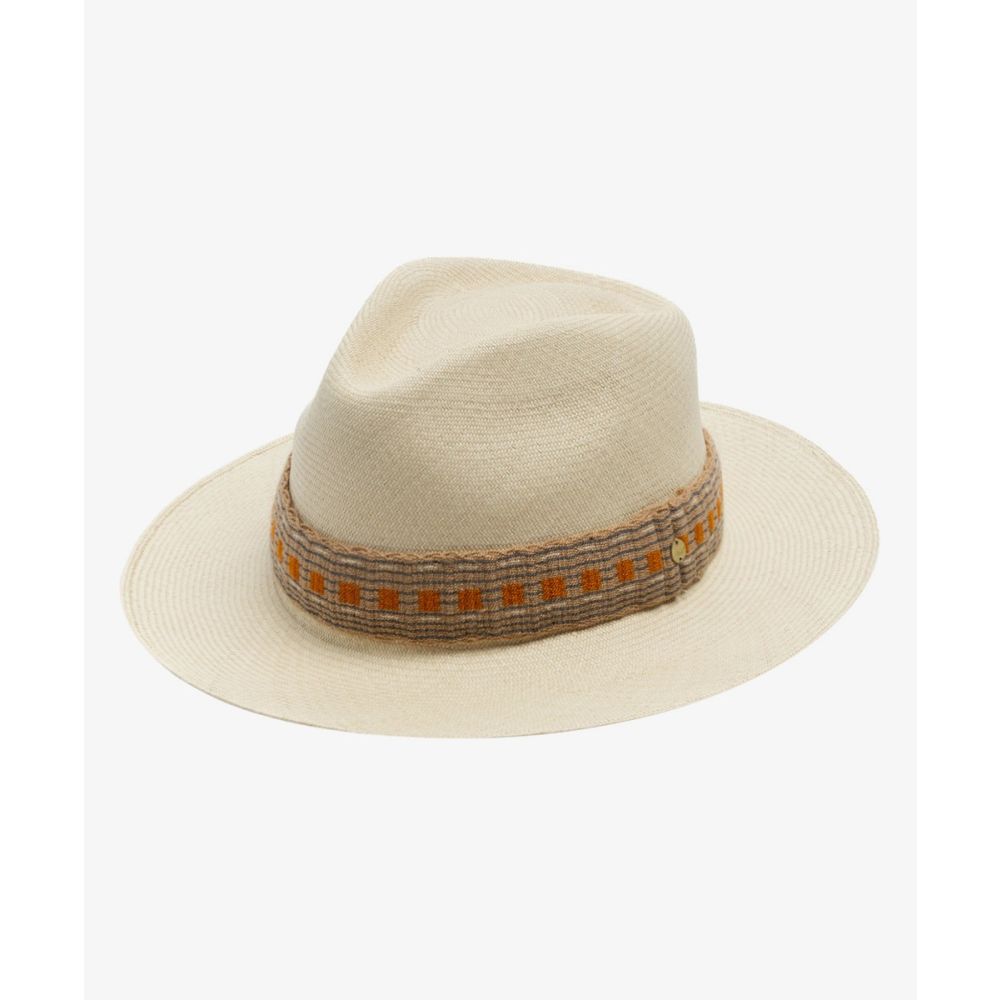 SOMBRERO PANAMA, EXTRA, CON CINTA - BEIGE