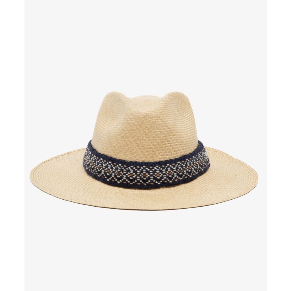 SOMBRERO PANAMA, EXTRA, CON CINTA - TOSTADO