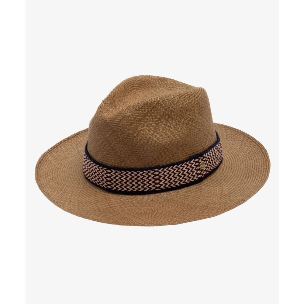 SOMBRERO PANAMA, EXTRA, CON CINTA - CAMEL