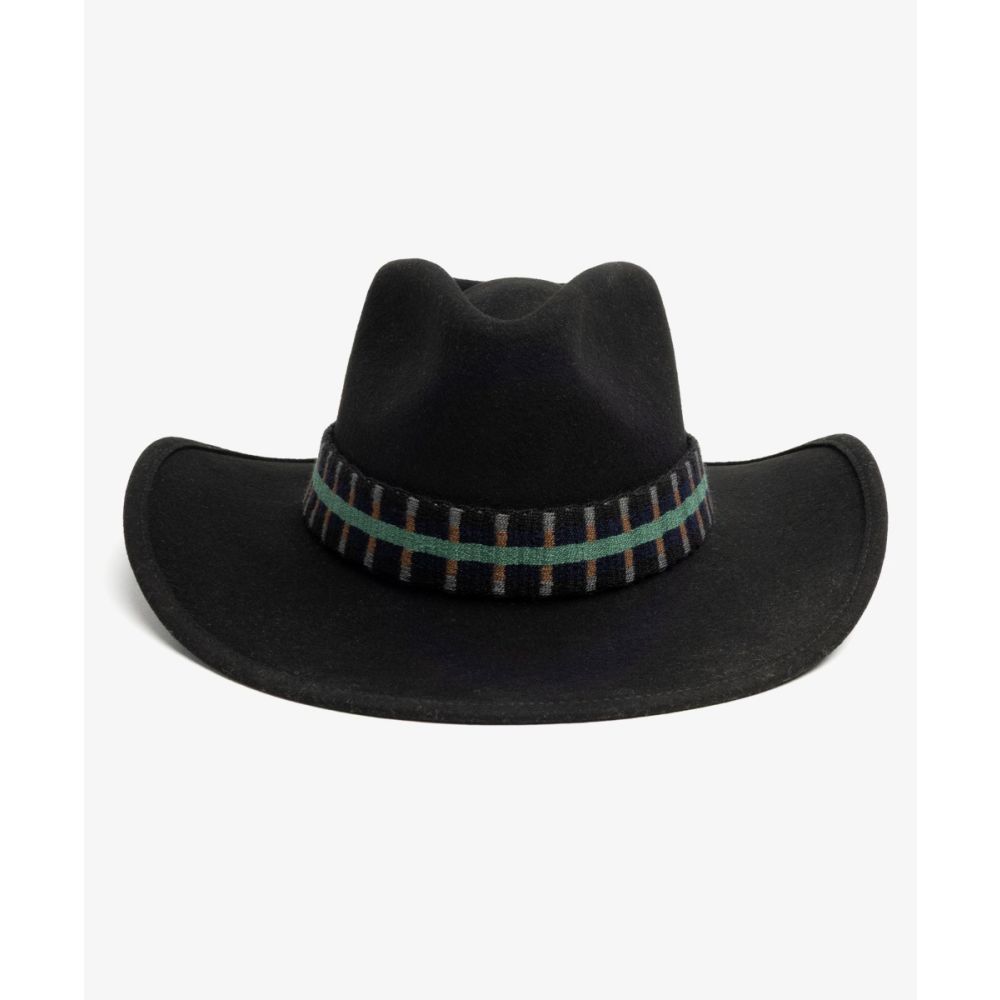 COWBOY WOOL HAT BLACK 